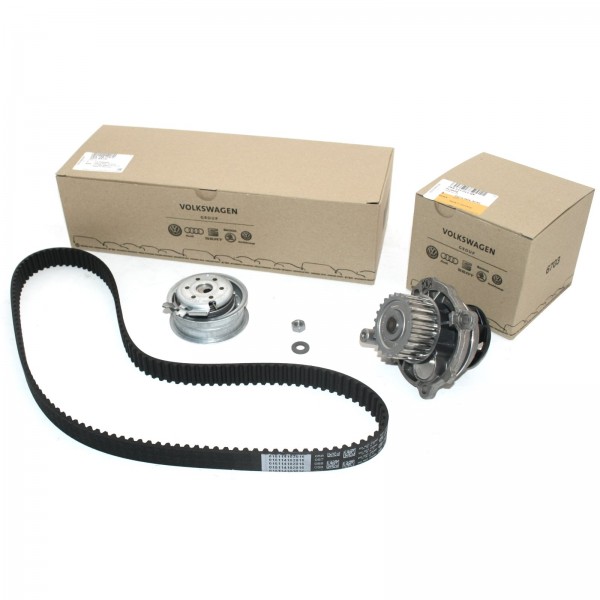 Kit Tensores + Rodamientos + Bomba de agua ORIGINAL SEAT SKODA VW 06A198119D,1.6 MPI