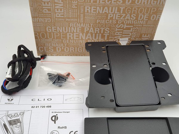 Cargador inductivo ORIGINAL RENAULT Captur II, Clio V, 8201720498