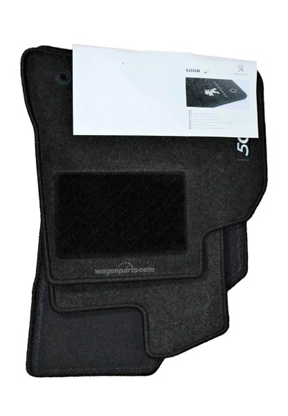 Juego (4 udes) alfombrillas Polipropileno ORIGINAL PEUGEOT 5008, 9663J0