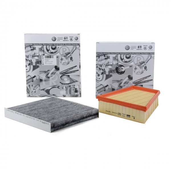 Pack 2 Filtros ORIGINAL SEAT Ibiza III / IV (ST), SKODA Fabia I, VW Polo (6R1,6C1)