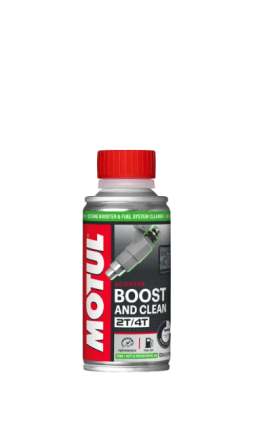 MOTUL BOOST AND CLEAN SCOOTER Aditivo motores 2T y 4T, 110879