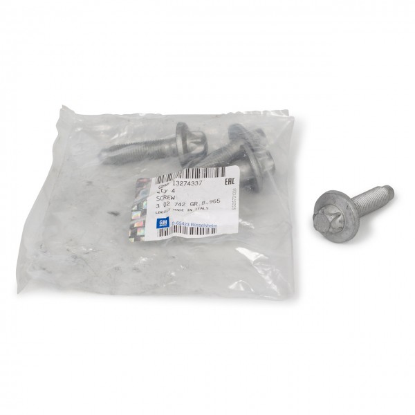 Juego 4 tornillos soporte de montaje 'motor' ORIGINAL OPEL Adam, Corsa D, Corsa E,13274337