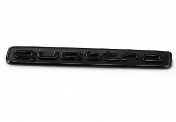 Letras Quattro Emblema Black edition porton trasero ORIGINAL AUDI, 4G0853737T94