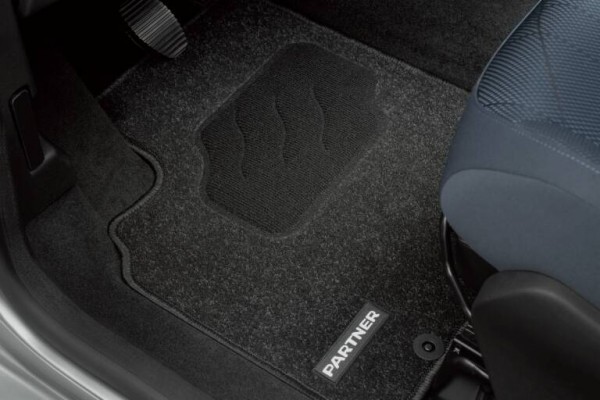 Juego (3 udes) alfombrillas 'Moqueta punzonada' ORIGINAL PEUGEOT Partner, 1609003380