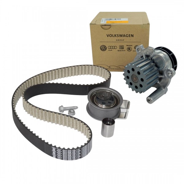 Kit Tensores + Rodamientos + Bomba de agua *1.9 TDI, 2.0 TDI* ORIGINAL SEAT SKODA VW 038198119