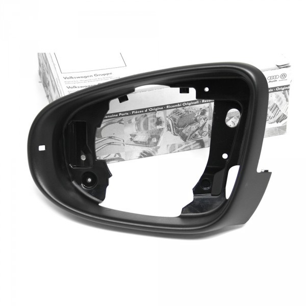 Embellecedor Izquierdo marco negro satinado ORIGINAL VW Golf, Touran, 5K78576019B9
