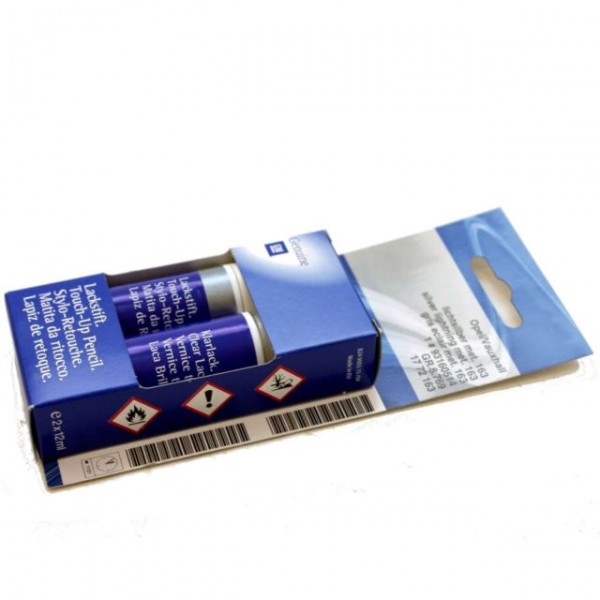 Set Pintura de Retoque (163) Plata iluminación ORIGINAL OPEL 93160514