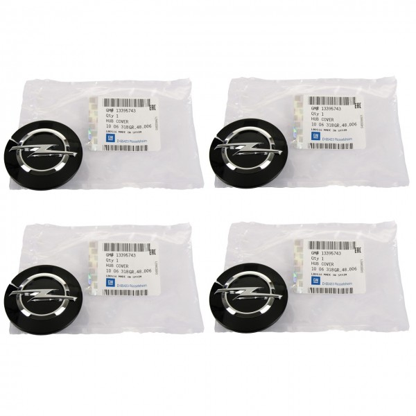 4x Embellecedor de Llanta ORIGINAL OPEL ZAFIRA TOURER 13395743