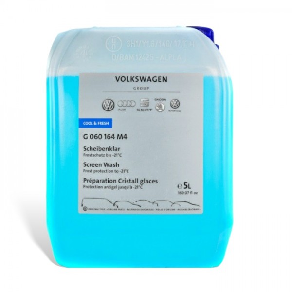 Limpiacristales & anticongelante ORIGINAL VW AUDI SEAT SKODA 5 Litros G060164M4