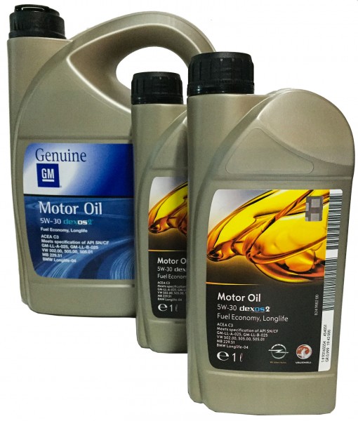 Pack 7L Opel DEXOS2 LONG LIFE 5W30