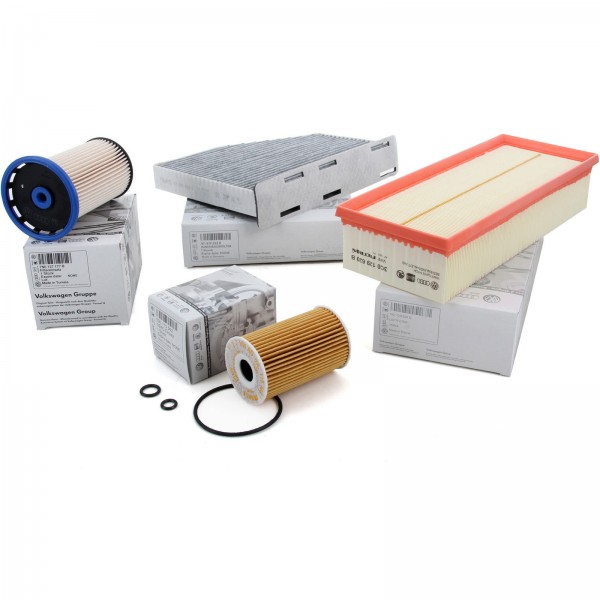 Pack 4 Filtros ORIGINAL VW Passat Sharan Tiguan AUDI Q3 SEAT Alhambra 03L115562
