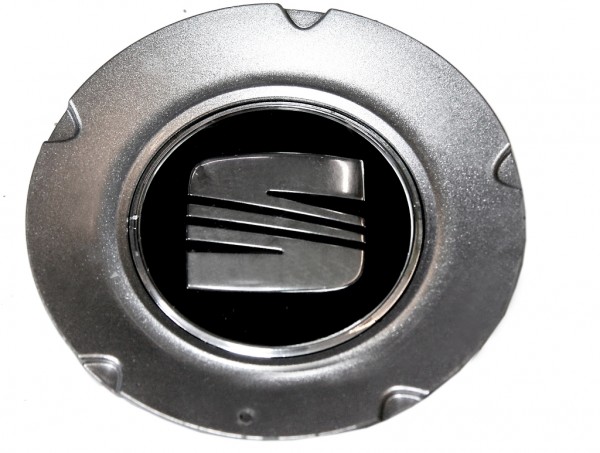 Tapa (1 ud) centro Tapacubos Buje llantas 'cromo-metalizados' ORIGINAL SEAT, 1M0601149H23D