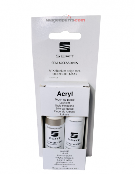 Lápiz de Pintura de Retoque Titanium Beige ORIGINAL SEAT 000098500LMA1X