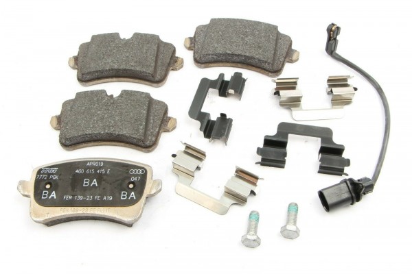 Juego 4 pastillas Freno traseras ORIGINAL AUDI A4, A5, A6, A7, 4G0698451J