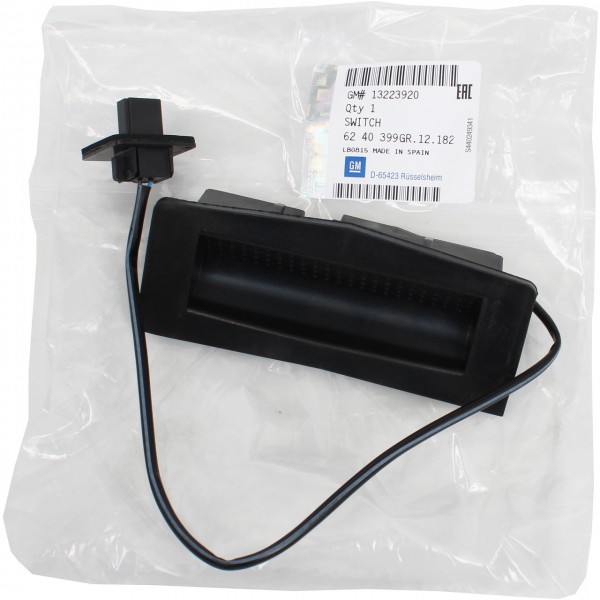 Desbloqueo abridor 'maletero' ORIGINAL OPEL Astra H, 13223920