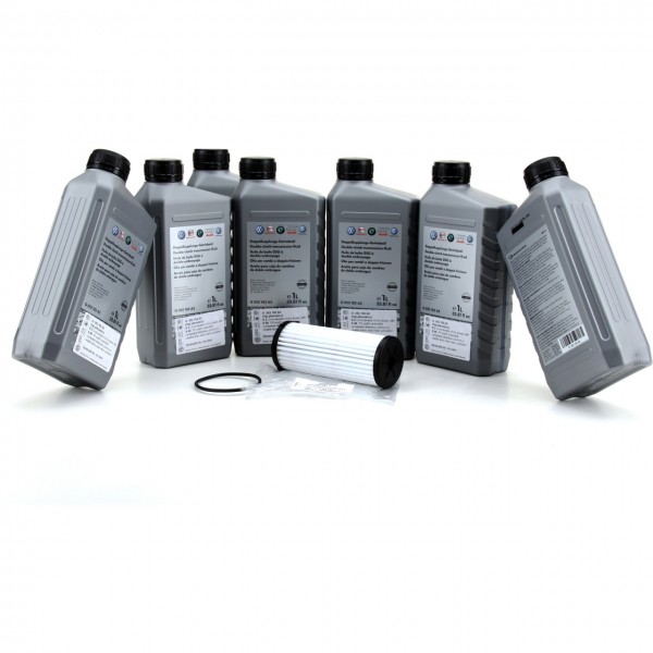 Kit DSG DQ500 Aceite 7L G052182A2 & Filtro cambio de marchas ORIGINAL VW AUDI 0BH325183B