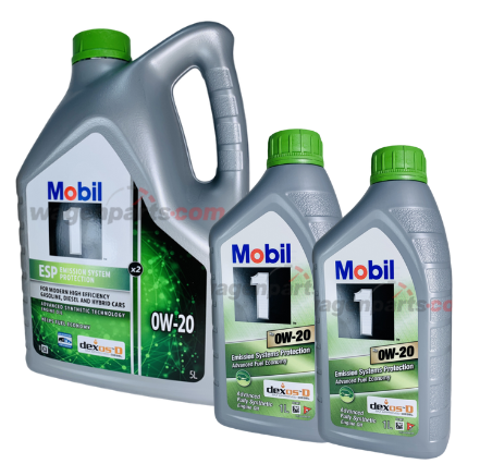 Pack 7 Litros MOBIL ESP Advanced Fuel Economy 0W-20, 153439 153685