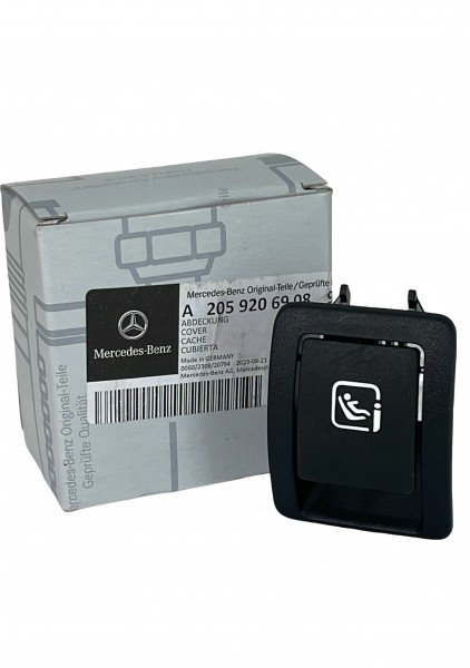 Cubierta Isofix ORIGINAL MERCEDES-BENZ CLASE C (W205) Clase GLC (W253), A2059206908 9051