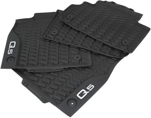 Juego (4 udes) Alfombras Goma delanteras/traseras AUDI Q5 FY, 2017