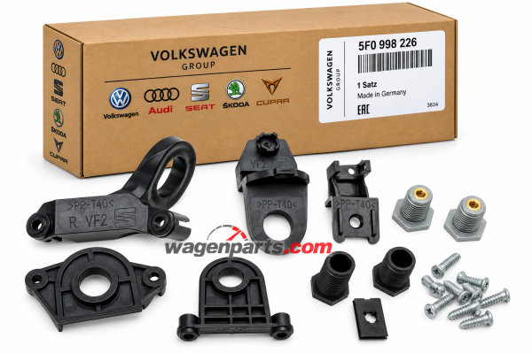 Kit de reparación soporte faro derecho ORIGINAL SEAT León III (5F), 5F0998226