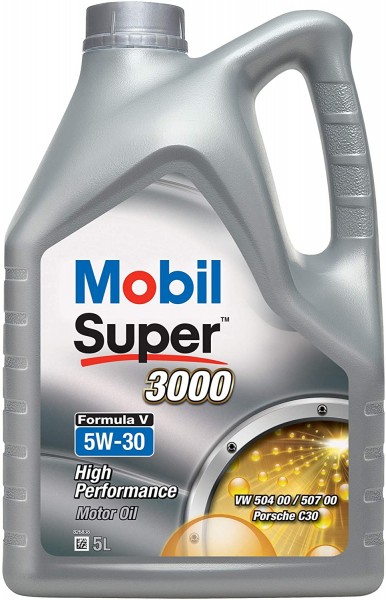 MOBIL SUPER 3000 FÓRMULA V 5W‑30 'Premium' 5 Litros, 154447