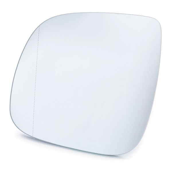 Cristal espejo izquierdo (esférico-gran) calentable con soporte ORIGINAL VW 7E1857521AN