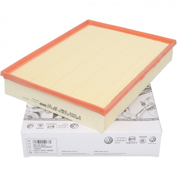 Filtro de Aire para motor "2.0 TDi, 2.5 TDi" ORIGINAL VW Crafter (2E) 2E0129620D