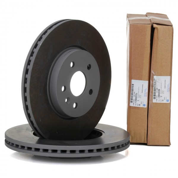 Juego (2 udes) Discos Freno PRO (300mm) Delantero ORIGINAL OPEL Mokka,13502059