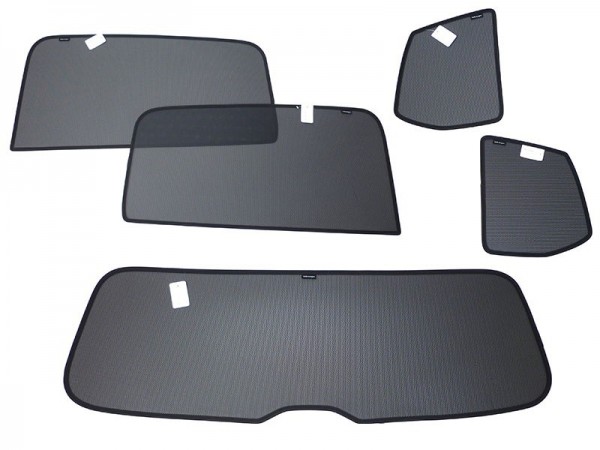 Juego (5 udes) Parasoles ventanas traseras ORIGINAL VW Touran MQB, 5Q0064365