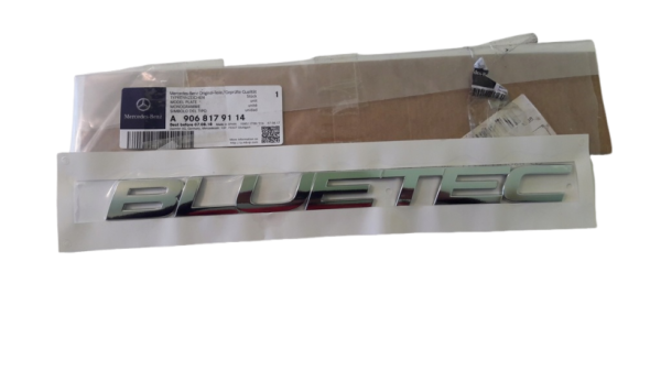 Emblema letras 'Bluetec' portón trasero ORIGINAL MERCEDES-BENZ Sprinter A9068179114