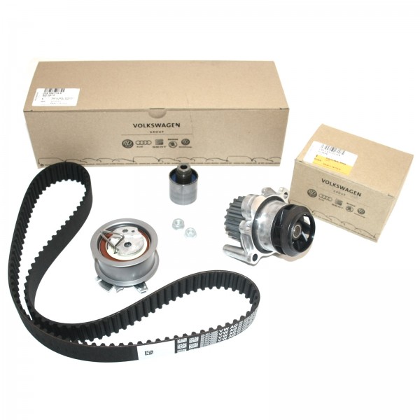 Kit distribución + Bomba Agua motores 1.9 TDI ORIGINAL SEAT VW, 038198119A 038121011K