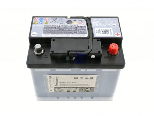 Batería turismo 'ECO Start-Stop' ORIGINAL VW SEAT SKODA AUDI JZW915105AB - 59Ah -12V