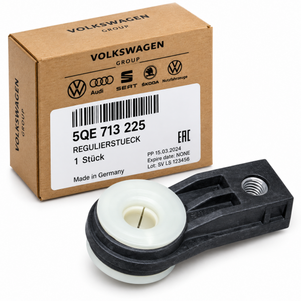 Pieza regulacion accionamiento conexion marchas ORIGINAL SEAT VW SKODA, 5QE713225