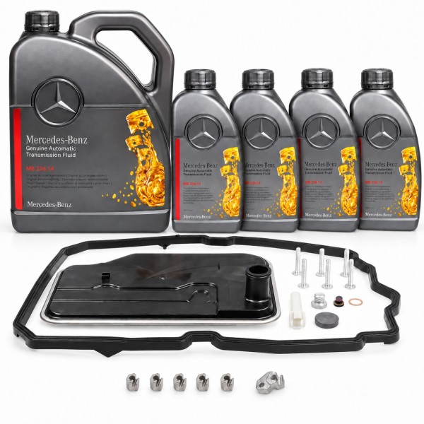 Pack Aceite transmisión automática MERCEDES "ATF 134" 9L MB236.14 & Filtro A2212770195