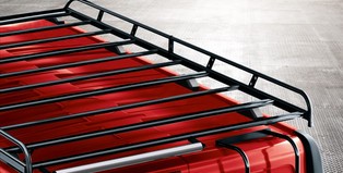 Portaequipajes de techo en aluminio L1H2 en color negro ORIGINAL OPEL VIVARO 95599452