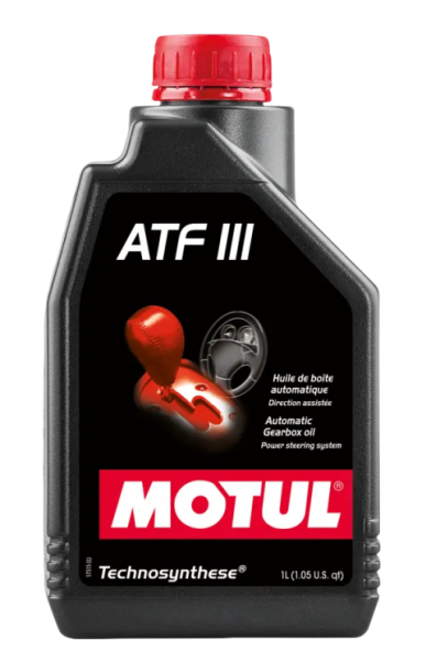 MOTUL ATF III 111255 para Transmisión Automática, 1 Litro