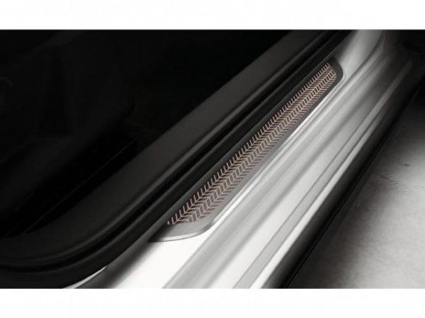 Estriberas Inox (arrows) ORIGINAL SEAT IBIZA V 6F0071691B