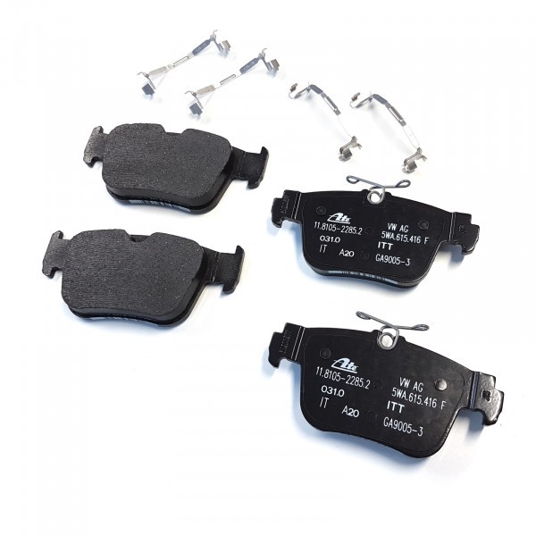 Juego 4 pastillas Freno ORIGINAL SEAT SKODA VW, 5WA698451A