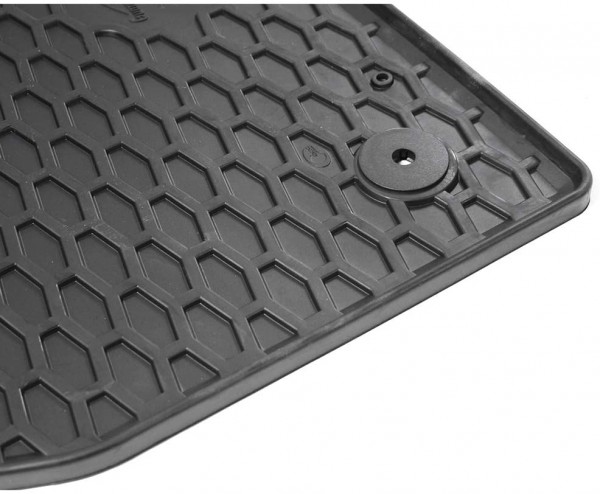 Juego 4 alfombrillas goma PLUS ORIGINAL VW Polo 6, 2G1061550041