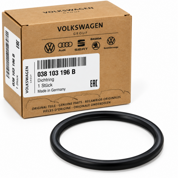 Junta tórica, sensor nivel aceite motor ORIGINAL AUDI SEAT SKODA VW,038103196B