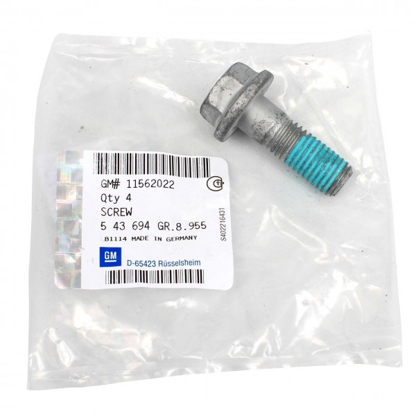 Tornillo fijación estribo de freno delantero ORIGINAL OPEL 11562022