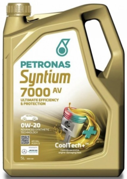 Petronas SYNTIUM 7000 AV 0W‑20, 5 litros
