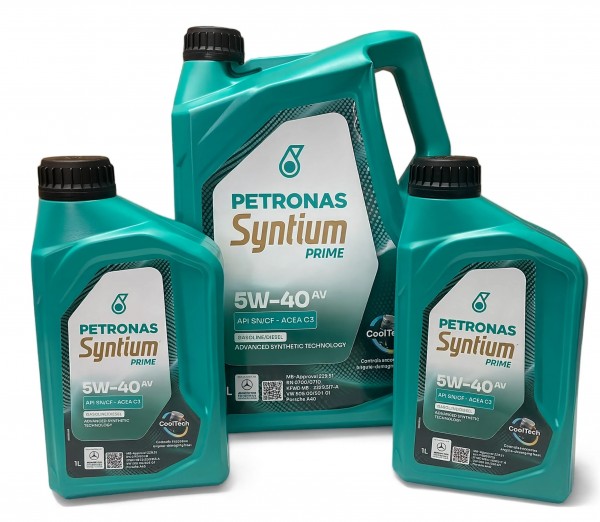 Petronas SYNTIUM PRIME AV 5W-40, pack de 7 litros