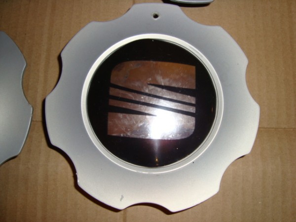 Tapa (1 ud) centro Tapacubos Buje llantas 'cromo-metalizados' ORIGINAL SEAT, 1M0601149Q69Z