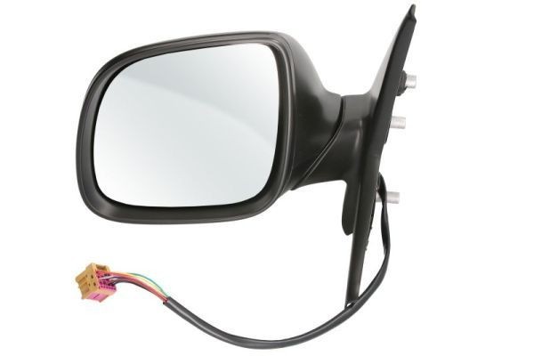 Caja espejo Izquierdo exterior negro satinado IPARLUX apto VW multivan T5, transporter T5