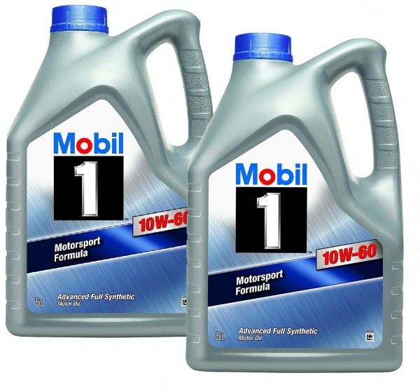 Pack 10 Litros MOBIL 1 Motorsport Formula 10W60, 152109