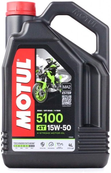 Motul 5100 15W50 4T 104083 4 Litros