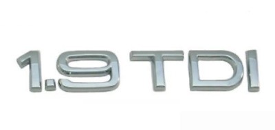Emblema cromado con logo "1.9 TDI" ORIGINAL AUDI 8H0853743D2ZZ