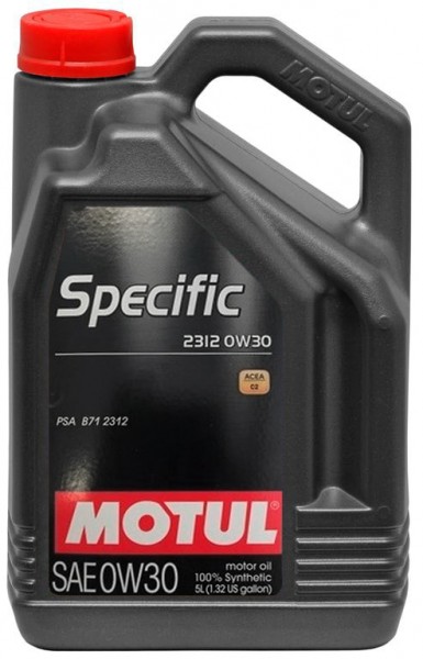 Motul SPECIFIC 2312 0W-30 PSA B71 2312 5L