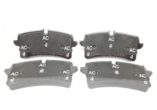 Juego (4 udes) Pastillas de freno traseras frenos cerámicos ORIGINAL AUDI A6,A7,4H0698451AB